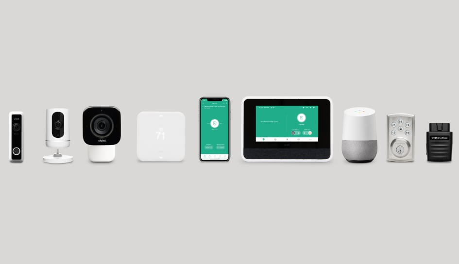 Vivint home security product line in Lakeland